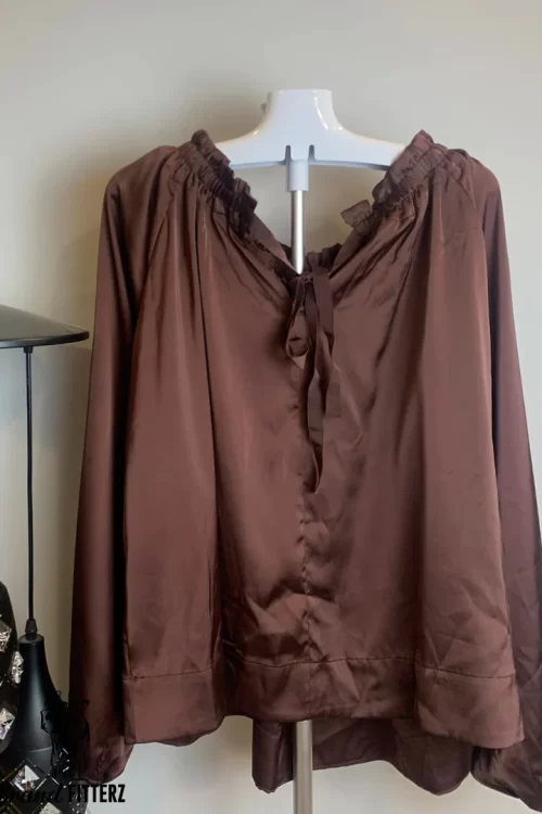 Brown H&M Oversized Shirt